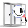 thumbnail image 4 of Juego de 2 piezas de cerradura de Seguridad negra, cerradura de ventana, cerradura de refrigerador, cajón, cerradura de ventana, limitante de Seguridad Shuxiu Wang 9024719179506, 4 of 5
