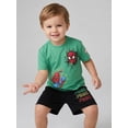 thumbnail image 5 of Conjunto de ropa: camiseta y pantalones cortos Marvel Boys Spiderman (6), 5 of 5