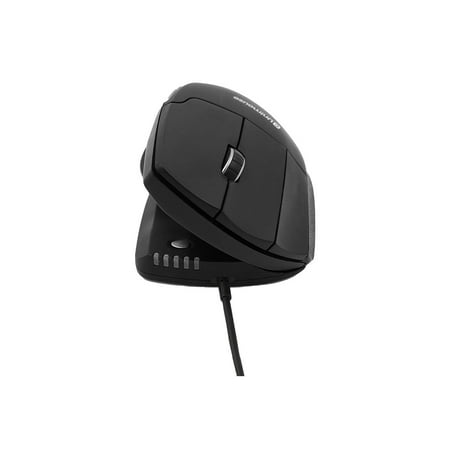 Contour Design - Unimouse Ergonomic Wired Mouse for Left-Handed - Black