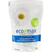 Eco-Max Hypoallergenic Automatic Dishwasher Pacs 360 g, Scent Free