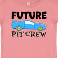 thumbnail image 4 of Inktastic Future Pit Crew Blue Race Car Boys or Girls Baby T-Shirt, 4 of 5