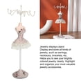 thumbnail image 4 of Jewelry Display Stand Model Dress Earring Necklace Ring Jewelry Holder, Mannequin Stand Hanging Jewelry Tower Rack for Girls Women, Jewelry Display Organizer, 4 of 7