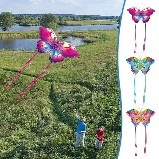 Ganfancp Las Cometas Biomiméticas Son Fáciles de Volar En El Suave Adecuadas para Niños y Adultos Son Grandes y de Alta Gama con Una Cola Larga Que Flota Ofertas Del Día Sólo En Línea Cometa*1 Línea*
