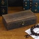 thumbnail image 3 of Caja de almacenamiento de regalo rectangular, organizador de joyas, pulseras, caja de madera delicada, 3 of 6