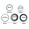 thumbnail image 5 of Circular Saw Blade Reduction Ring 20mm 25.4mm 30mm Spacer Washer Bushing 5 Pcs, 5 of 5