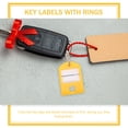 thumbnail image 3 of Miangastore Durable Key Tags Abs 35Pcs 1.6x1.1x0.2in, 3 of 9