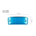 thumbnail image 2 of CTIRCHIU D Key 7 Hole Blue Harmonica for Adults Beginner Portable Musical Instrument, 2 of 8