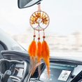 thumbnail image 2 of Dream Catcher pequeña pluma hecha a mano Dream Catcher coche, 2 of 5