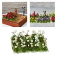 thumbnail image 4 of DIY Flower Cluster Model Railroad railway train layout Architecture Grass Layout Gardenia, 4 of 9
