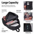 thumbnail image 4 of Balery Astronaut With American Flag Mochila Escolar 3 en 1 para Niños - Mochila Resistente con Lonchera Térmica y Estuche - Mochila Escolar para Niños y Niñas, 4 of 7