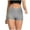 Gray, variant on Ahuyic Athletic Shorts for Women,Womens Running Shorts,Women High Waist Hip Stretch Fitness Wrinkled Drawstring Biker Shorts Yoga Pants Shorts