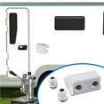 thumbnail image 4 of Support de Caravane RV Double Fil Gland Box Câble d'Entrée de Toit Connecteur Support Accessoires de Véhicule Récréatif RV Yacht Voiture, Facile à Utiliser, 4 of 7