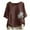 Red, variant on Womens Tops 2024 Women's Casual Fashion Crew-Neck Button-printed Short-sleeved Top