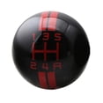 thumbnail image 1 of BUYISI Stylish And Functional Gear Shift Knob For Manual Transmission Various Colors 5 Black + Red, 1 of 1