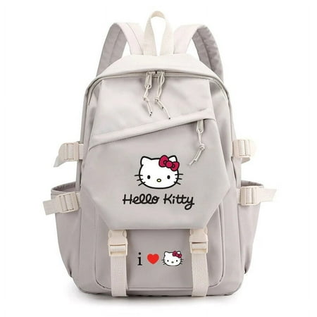 Sanrio Hello Kitty Kawaii Women Bagpack Teenagers Travel Backpack Girls Kids School Book Bags Mochila Escolar