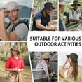thumbnail image 7 of Sun Hat UPF 50+ Cowboy Hat Waterproof Wide Brim Fishing Hats with Adjustable Summer UV Protection, 7 of 7
