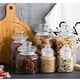 thumbnail image 5 of Toystoory Frasco de almacenamiento de alimentos de vidrio de 2 piezas Frascos de botella de contenedor sellado con tapa Organizadores de utensilios de cocina 650ml Toystoory HA063657-02, 5 of 6