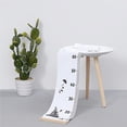 thumbnail image 4 of Canvas Height Measurement Ruler with Hanging Rope Creative Kids Widely Used Home Wall Growth Chart Hanging Wall Ruler for Home Nursery Children’s Room, 4 of 9