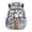 Purple Cowboy Highland Cow, variant on Jeiento Starry Giraffe Print 17 Inch Kids School Backpack Water-Resistant Lightweight Bookbag for Boys Girls Elementary Students Multi-Pocket Daypack for School Hiking