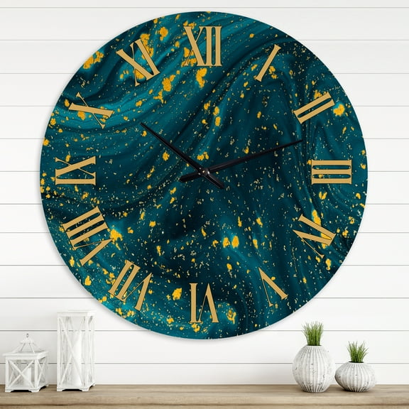 Designart 1 in Quartz Modern/Contemporary Wall Clock