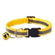 thumbnail image 2 of Collar reflectante para mascotas con correa nocturna ajustable de nailon negro para perros/gatos con cierre de velcro, 2 of 4