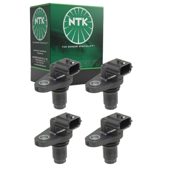 4 pc NTK Camshaft Position Sensors compatible with Nissan Pathfinder 3.5L V6 2013-2022