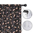 thumbnail image 4 of Blackout Kids Curtains,Leopard Print and Footballs Pattern Childrens Insulated Curtains Set Of 2,Bedroom Essentials,Toddler Room Decor 42"x84", 4 of 5