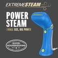 thumbnail image 2 of Vaporizador de ropa portátil Conair - Vapor potente: tamaño pequeño, gran potencia - Ideal para el hogar, la oficina o viajes con doble voltaje para uso mundial, azul, 2 of 5