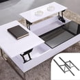 thumbnail image 5 of Coffee Table Lifting Frame Mechanism - DIY Hardware Assembly with Spring Hinge for Folding Desk Stand, 5 of 5