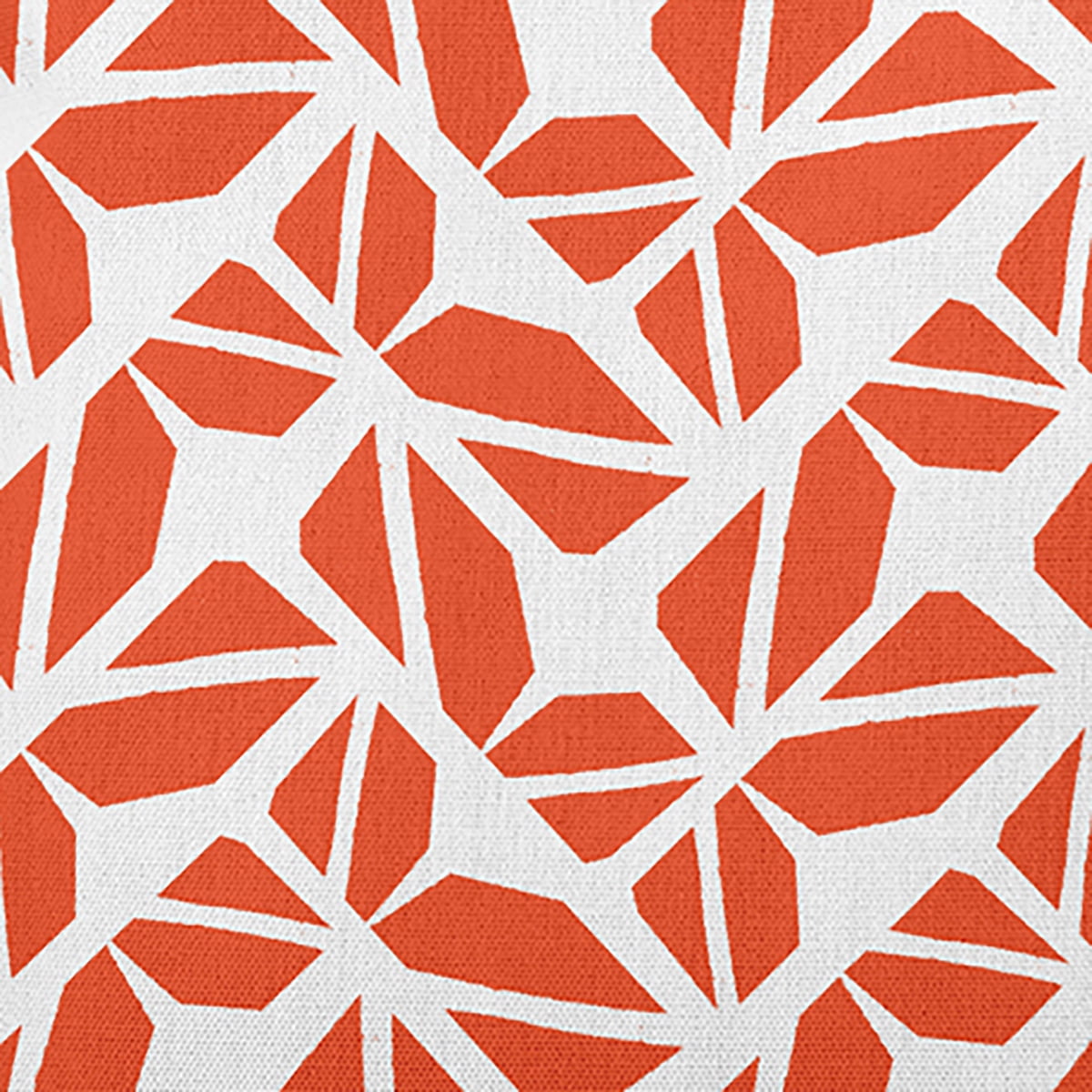20" x 20" Simply Daisy Kaleidoscope Graffiti Polyester Accent Pillow, Harvest Orange Qty 1