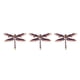 thumbnail image 1 of Sonducket Delicado broche de diamantes de imitación con forma de libélula: lindo y tridimensional y la simulación es purpel Type1 NO1, 1 of 6