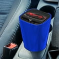 thumbnail image 3 of Ashtray Car Ashtray Double Layer Automatic Exhaust Windproof Ashtray With Light Car Can LED, 3 of 3