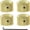 Gold, variant on 4 Pcs Silver Metal Guitar Knobs, Guitar Volume Tone Control Knobs Knurled Metal Dome Knobs with Allen Keys Screws for Fender Gibson Telecaster Bass Les Paul Electric Guitar