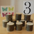 thumbnail image 3 of Clearance Under $10 Real Cards Photo Party Wedding Name Memo Card Rustic For Tables Place Number With Wood (60pc) Holder Wood Decoration & Hangs Multicolor, 3 of 8