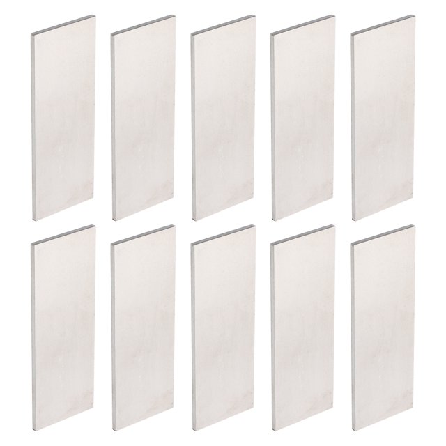 Uxcell 10 Pack Spring Steel 1095 for Knife Making Steel, 4" x 1 1/2" x 1/8" Steel
