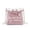 Pink, variant on CAIXIA Crossbody Sling Bags For WomenLetter Print Transparent Jelly Crossbody Messenger Bag, Lightweight Casual Daily Shoulder Purse