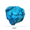 thumbnail image 6 of 1 Natural Turquoise Rough Gemstone Blue Crystal Turquoise Loose Stone M8N1, 6 of 9