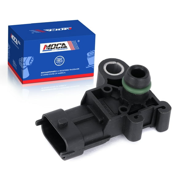 MOCA AUTOPARTS AS372 Manifold Absolute Pressure MAP Sensor Fit for 2008-2023 Buick Enclave 3.6L & 2009-2013 Cadillac CTS 6.2L & 2012-2020 Chevrolet Traverse 3.6L