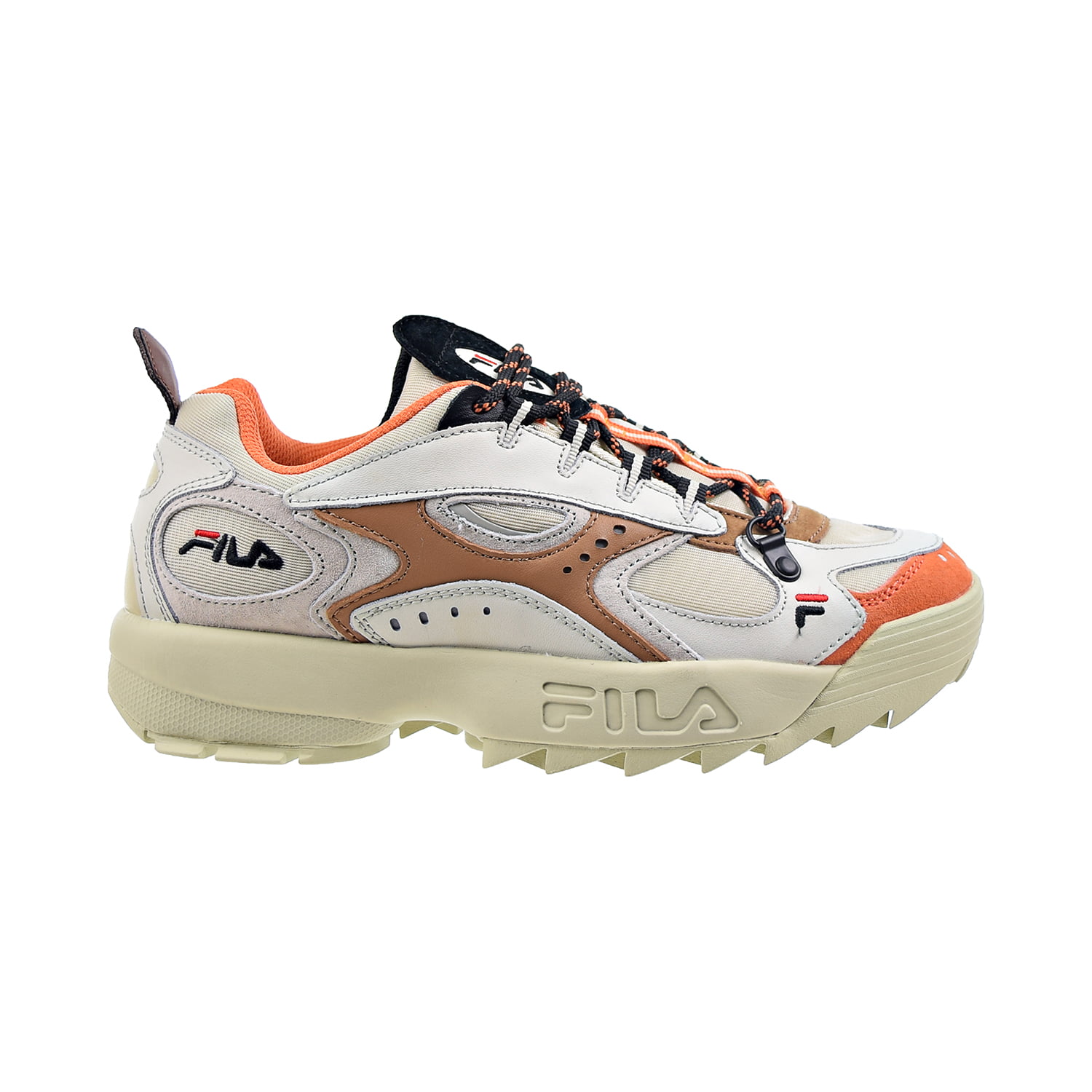 Fila Boveasorus X Disruptor Men's Shoes Fila Cream-Black-Sho