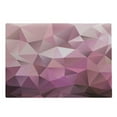 thumbnail image 1 of Abstract Cutting Board, Triangle Style Entertainment Geometric Shapes Monochromic Illustration, Decorative Tempered Glass Cutting and Serving Board, Large Size, Rose Dried Rose Pink, by Ambesonne, 1 of 1