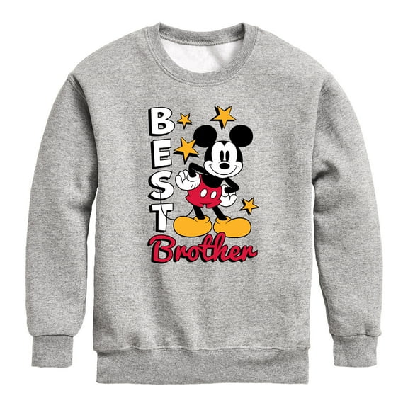 Disney - Best Brother - Youth Crewneck Fleece Sweatshirt