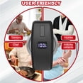 thumbnail image 4 of Casualife Electric Can Opener, USB Rechargeable with LED Display, One-Touch Operation, Smooth Edge, Hands-Free for Kitchen, Seniors & Arthritis Users, Black, 4 of 8