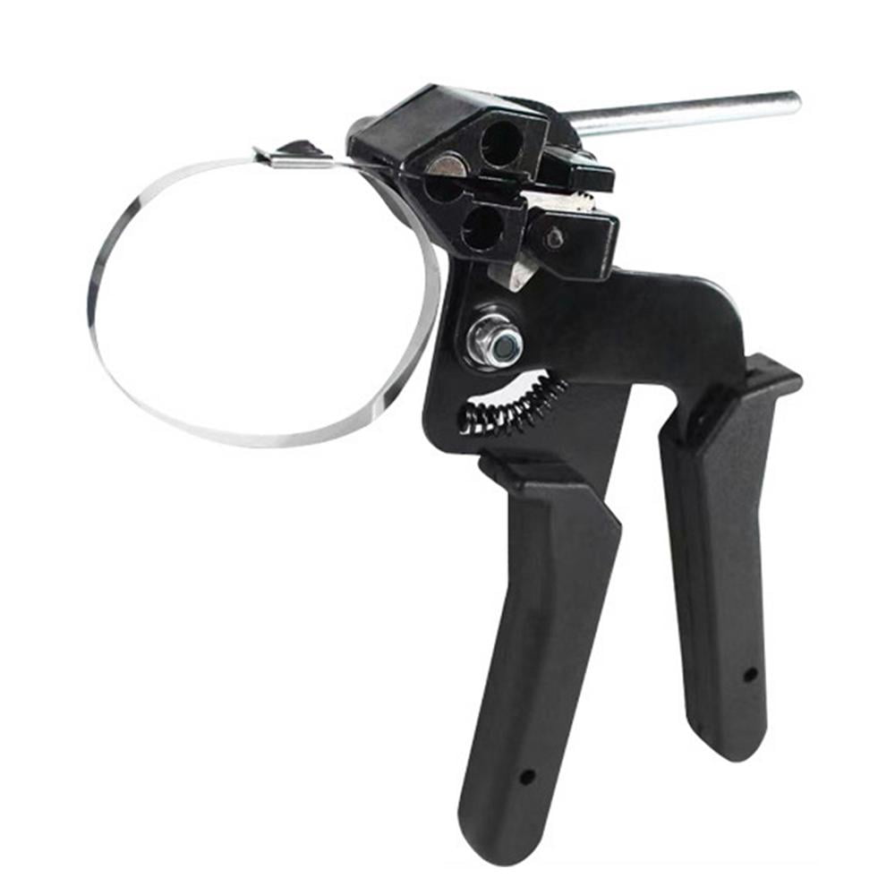 Teckey Metal Zip Tie Tool Anti beat Anti wear Locking Tie Tool Self