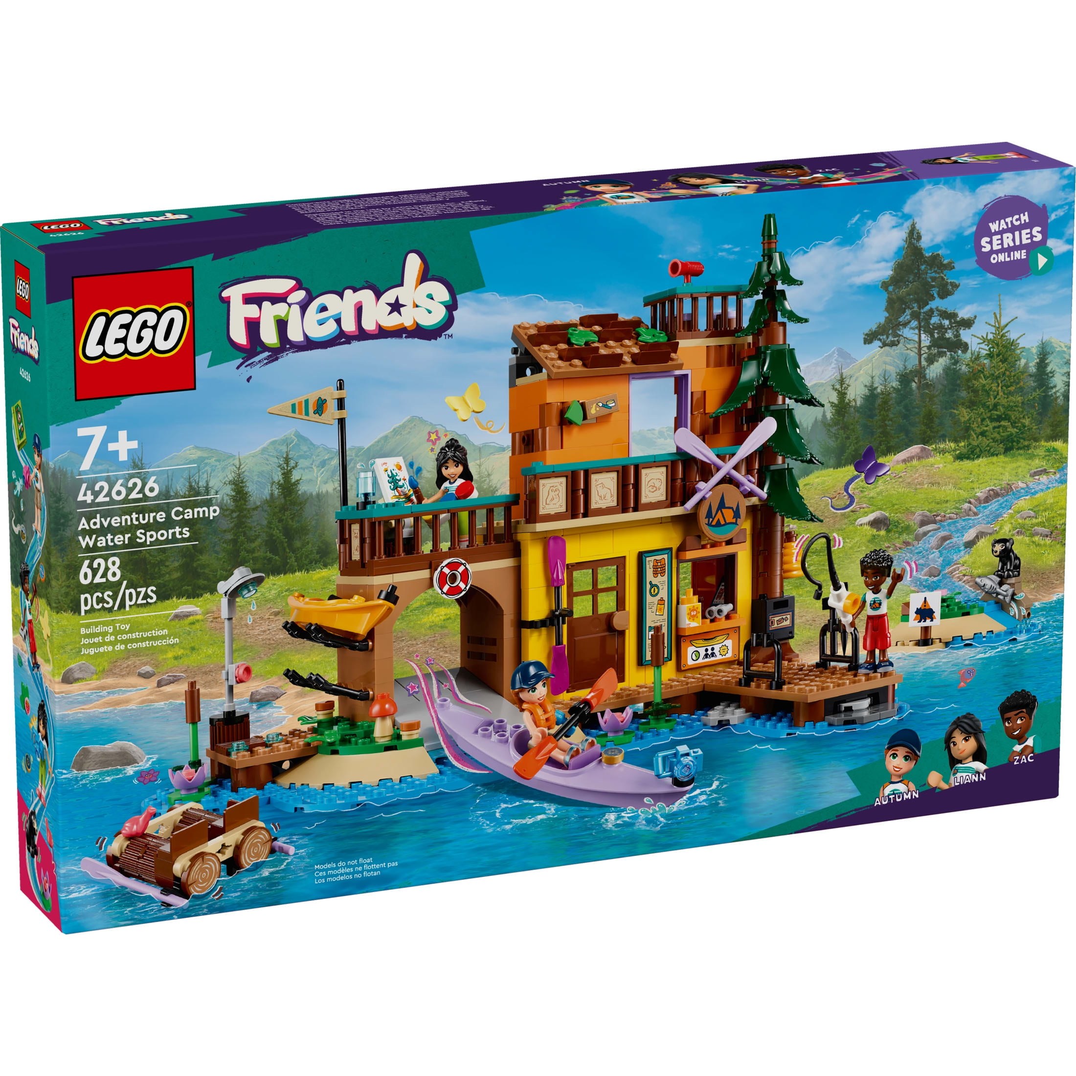 LEGO Friends Adventure Camp Water Sports Toy, Ages 7+, 42626