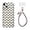 A4, variant on Wave Pattern Small Fresh Beaded Chain Phone Case with or without Beaded Chain, Multiple Styles for iPhone 15 14 13 12 11 Pro Max Plus X XS XR 7 8 Phone Cases (A12,iPhone XR)