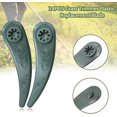thumbnail image 2 of Jinsinto Replacement Grass Strimmer Blades, 24 Pack Edger Blade For Bosch Durablade Art 23-18 Li Art 26-18 Li String Trimmer, Green, 2 of 5