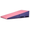 We Sell Mats Folding Gymnastics Incline Mat, Medium, Purple-Pink
