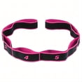 thumbnail image 5 of Kumdkd Adjustable 8-Segment Yoga Resistance Band Set with Handles, Stretching Exercise Bands for Home Gym, Pilates, Physical Therapy, Strength Training, 2 Bands Included, 5 of 5