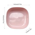 thumbnail image 2 of Cubo de basura con forma de osito escupidor, para mesa de comedor, diseño de plástico transparente, para cocina, fácil de limpiar, 23 x 18 x 13 cm, ideal para comedores domésticos., 2 of 4