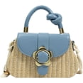 thumbnail image 1 of LHSHIDU Women’s Beach Bag Summer Lightweight Floral Cute Purse 2025 Straw Crossbody Bag Travel Vacation Tote Handbag, 1 of 5